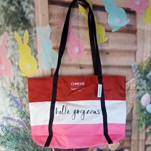 👜 Clinique Kate Spade Reusable Tote